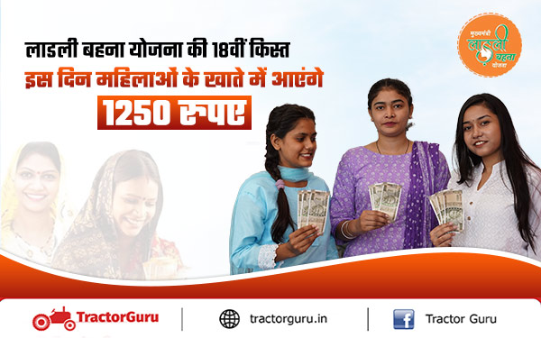 Ladli Behna Yojana : महिलाओं के खाते में इस दिन जमा होगी 1250 रुपए की 18वीं किस्त