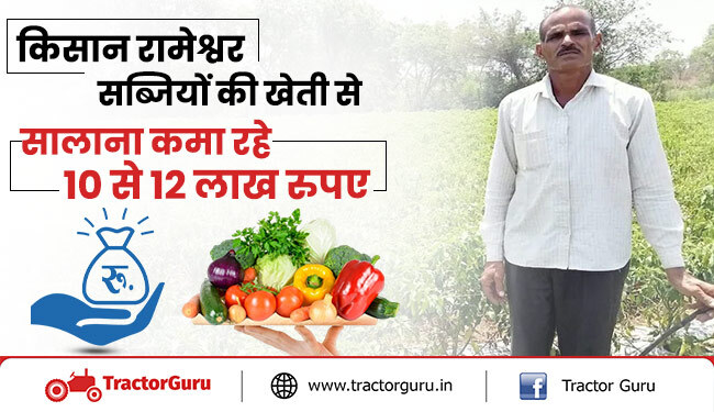 सफल किसान: किसान रामेश्वर सब्जियों की खेती से कमा रहा 10 से 12 लाख रुपए सालाना