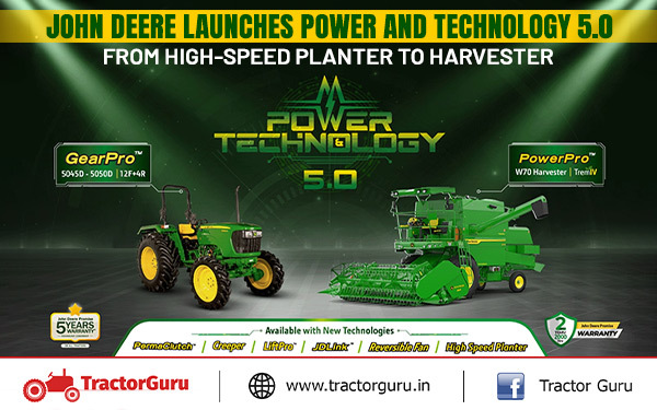 John Deere Launches Power and Technology 5.0 - From High-Speed Planter to Harvester