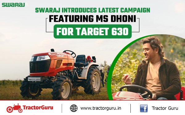Swaraj Introduces Latest Campaign Featuring MS Dhoni for Target 630
