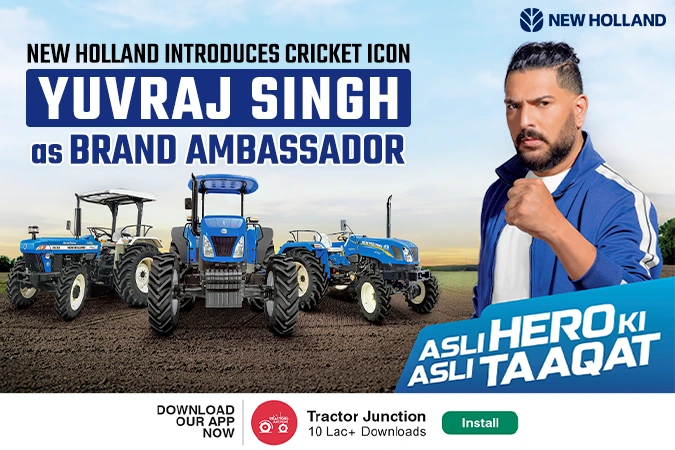 New Holland Introduces Cricket Icon Yuvraj Singh as Brand Ambassador