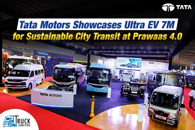 Tata Motors Showcases Ultra EV 7M for Sustainable City Transit at Prawaas 4.0​